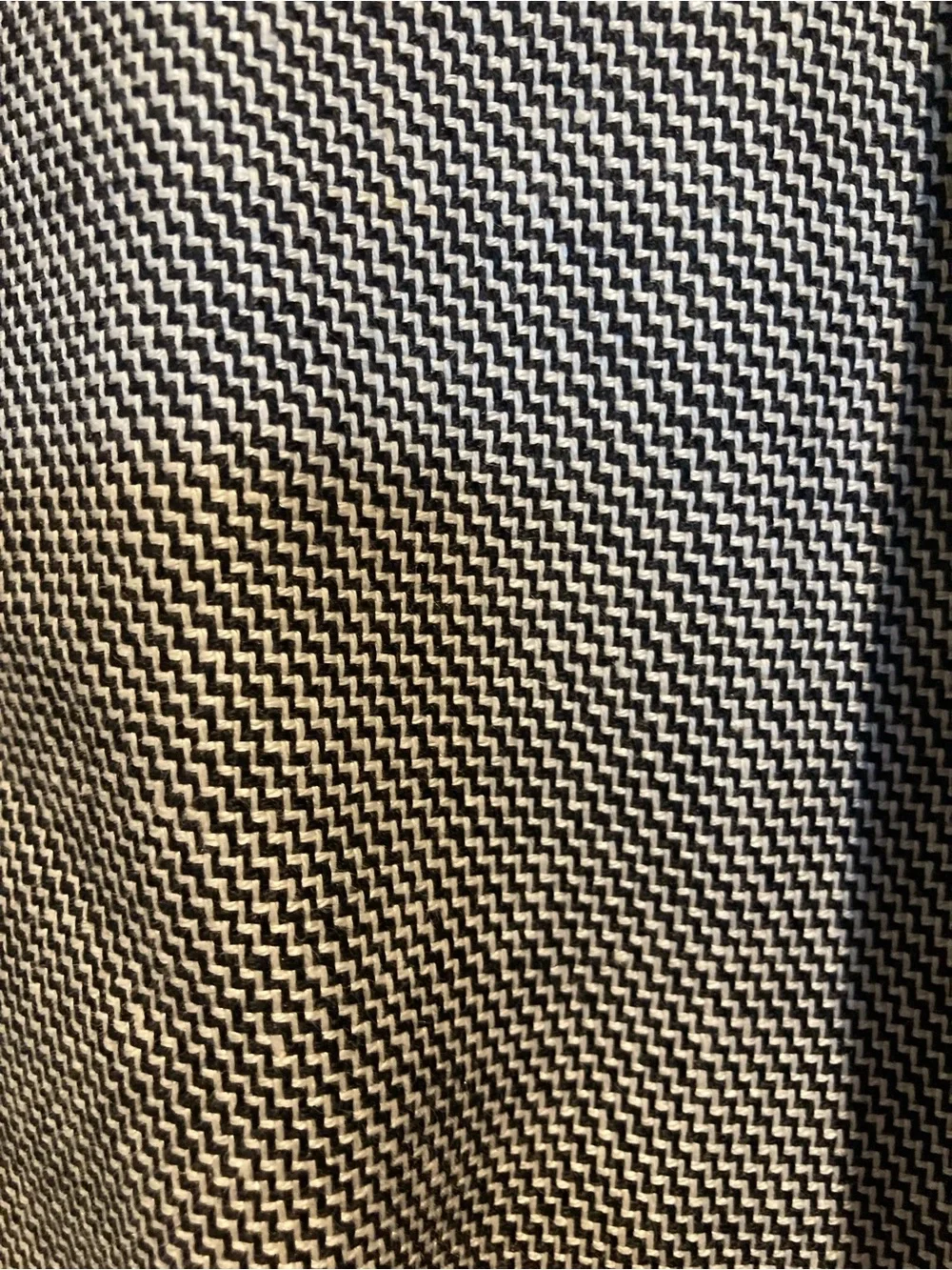 Ralph Lauren vintage black and White Herringbone Blazer size 8 - Picture 3 of 6